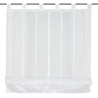 Los mejores  - Home fashion 79187-501 - Estor (Visillo- 150 x 80 cm)- Color Blanco